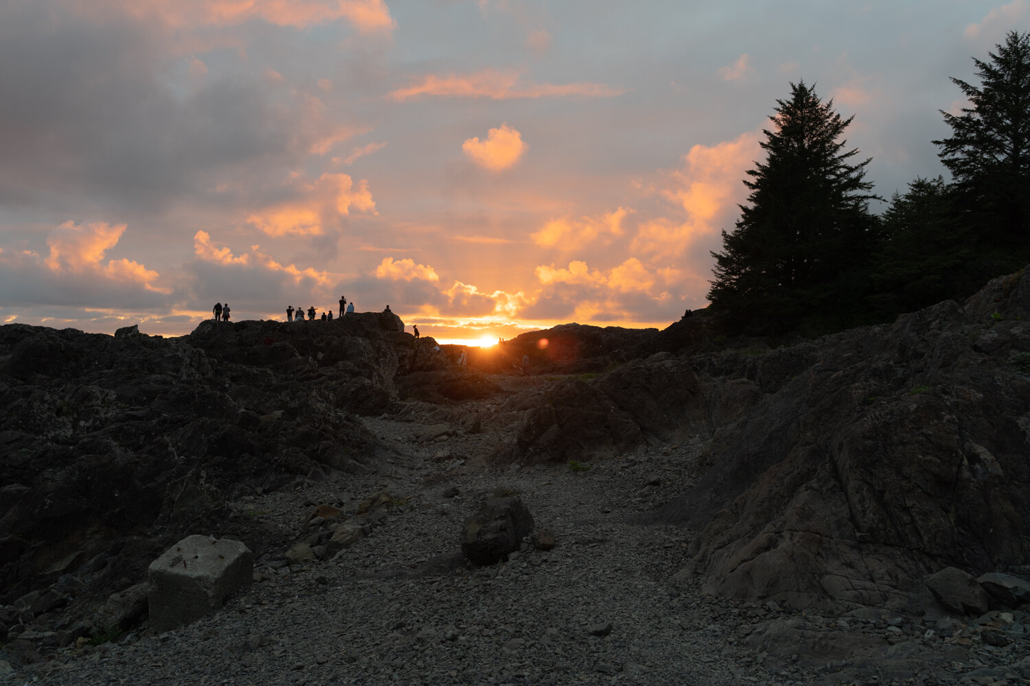 Sunset In Ucluelet